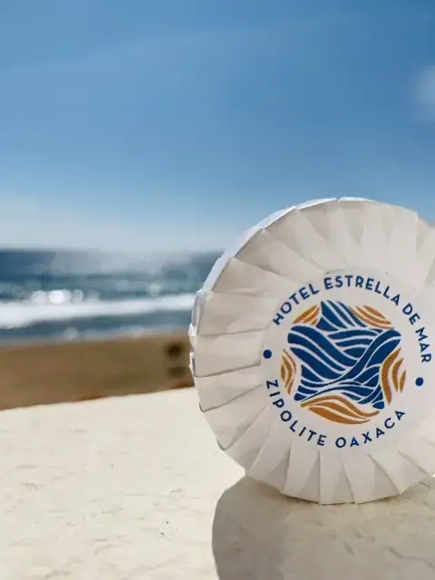 Letrero Estrella de Mar en la playa